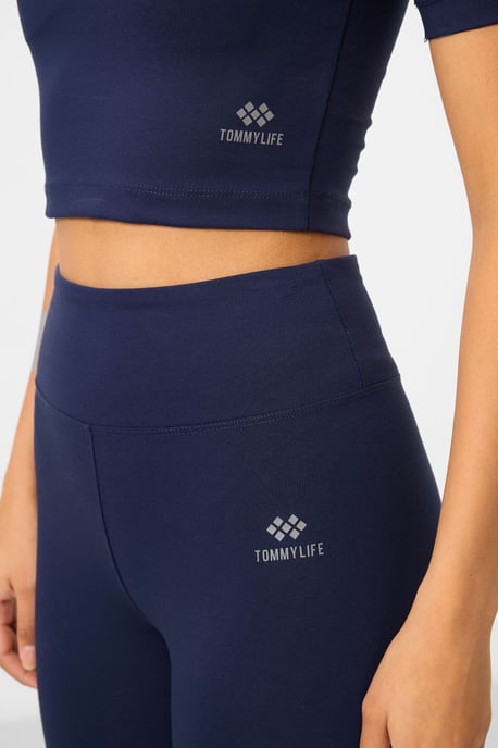 Dames Katoenen Slim-fit Actieve Set - Image 2