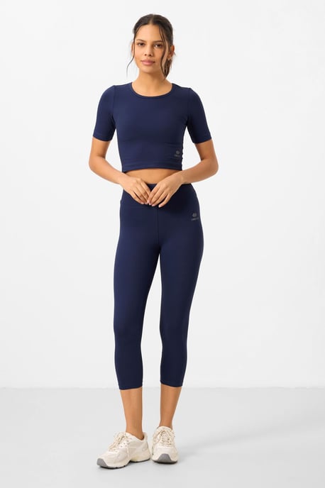 Dames Katoenen Slim-fit Actieve Set - Image 3