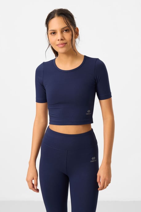 Dames Katoenen Slim-fit Actieve Set - Image 5