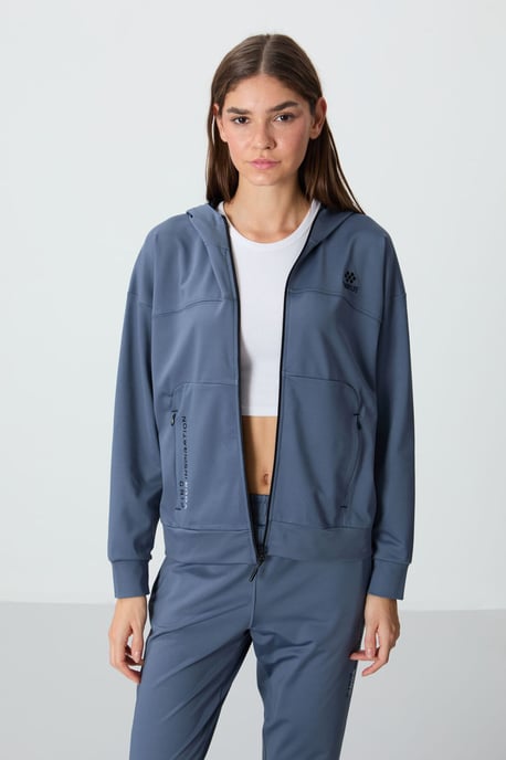 Dames Hoody Zip Sweatshirt en Broeken Set - Image 3