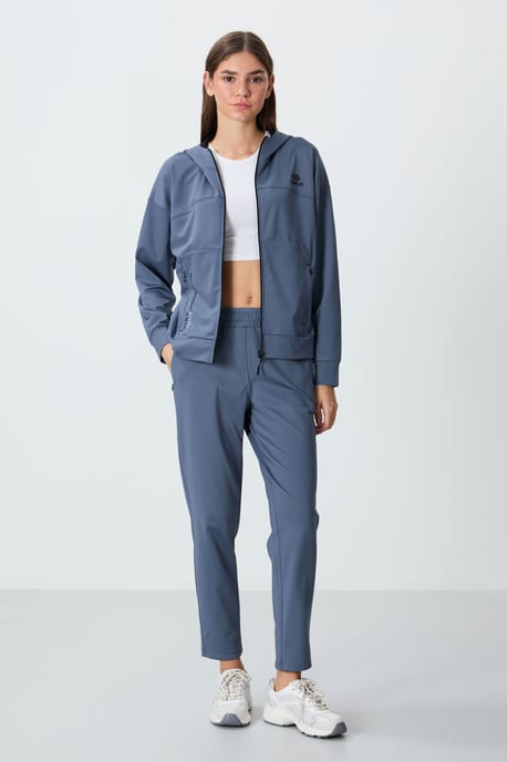 Dames Hoody Zip Sweatshirt en Broeken Set - Image 5
