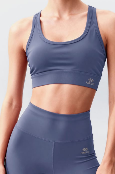 Mouwloze Atletische Set Met Leggings - Image 4