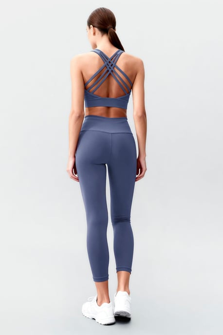 Mouwloze Atletische Set Met Leggings - Image 6