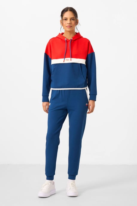 Kleurgeblokte Hoodie en Broek Set - Image 4