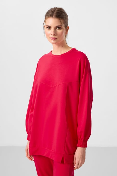 Overmaat Fleece Sweatshirt en Broek Set - Image 3