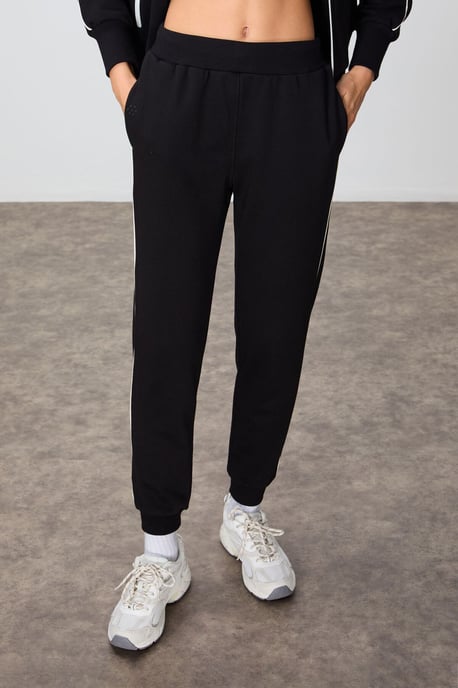 Oversized sweatshirt met ritssluiting en bijpassende broek set - Image 5