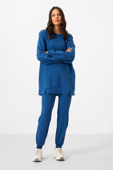Oversized Fleece Sweatshirt en Broek Set - Image 3
