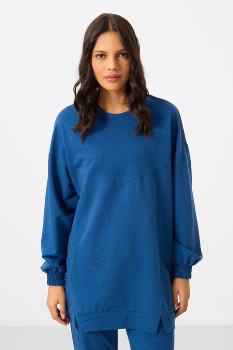 Oversized Fleece Sweatshirt en Broek Set - Image 5