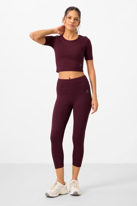 Dames Katoenen Slim-fit Actieve Set - Image 2
