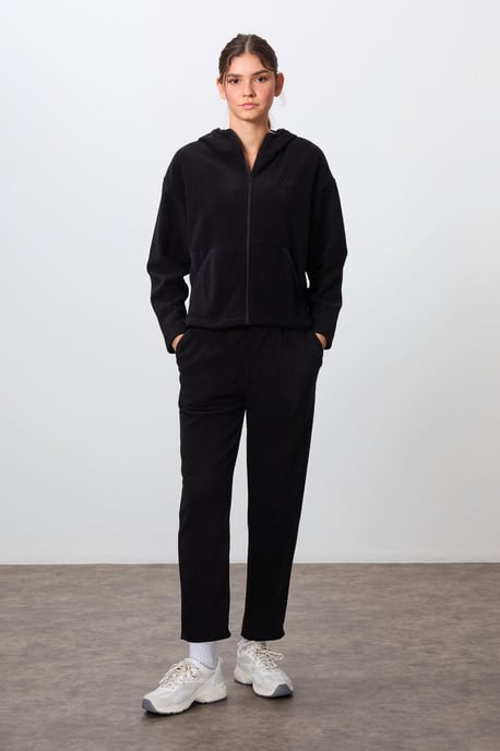 Overmaatse Hoodie Zipper Trainingspak Set - Image 1