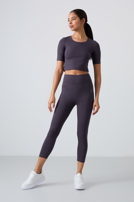 Dames Katoenen Slim-fit Actieve Set - Image 5