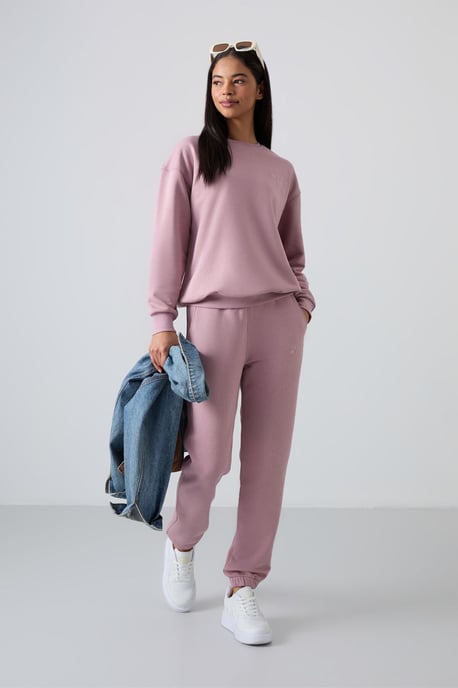 Overmaat Sweater en Elastische Zoom Broek Set - Image 1