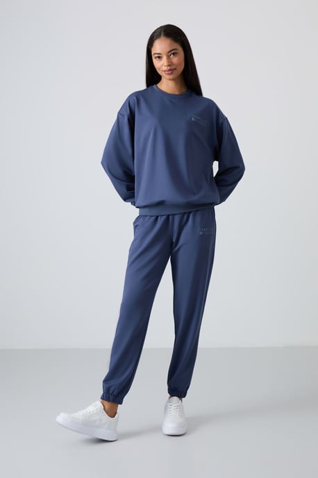 Oversized Sweater en Broekset met Elastische Boord - Image 5