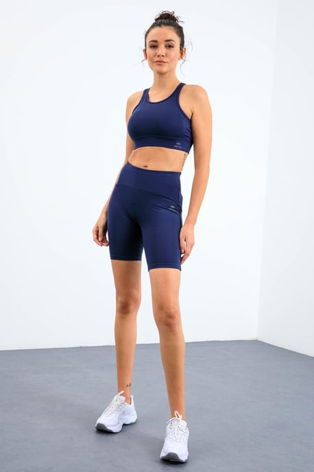 Mouwloos Slim-fit Actief Set Met Shorts - Image 5