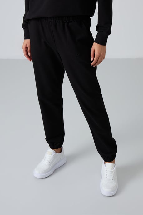 Oversized Sweatshirt en Broek met Elastische Tailleband Set - Image 3
