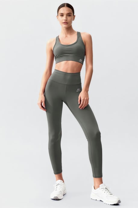 Mouwloze Sportset met Leggings - Image 3