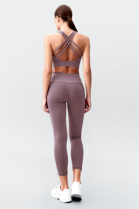 Mouwloze Sportset met Leggings - Image 6