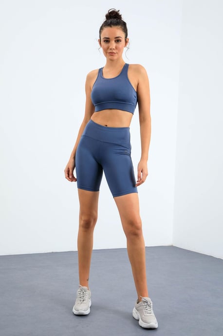 Mouwloos Slim-fit Actief Set Met Shorts - Image 2