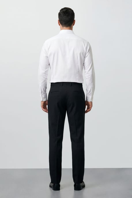 Plus & Tall Black Essential Suit Trousers - Image 3