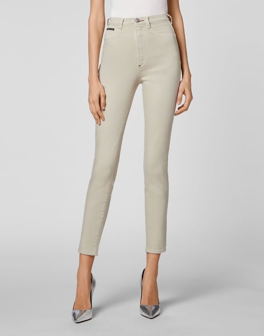 Super Hoge Taille Jegging Iconic Plein - Image 2