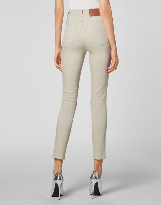 Super Hoge Taille Jegging Iconic Plein - Image 4