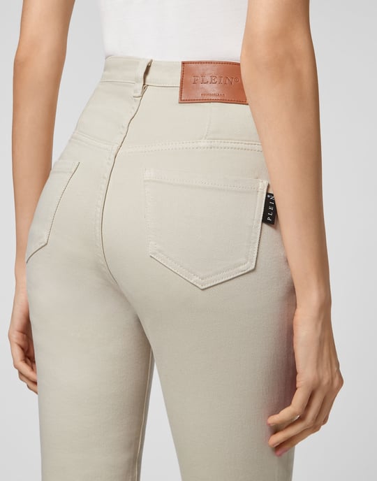 Super Hoge Taille Jegging Iconic Plein - Image 5