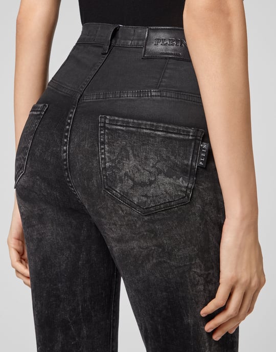 Super Hoge Taille Jegging Iconic Plein - Image 5