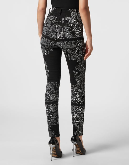 Super Hoge Taille Jegging Paisley - Image 3