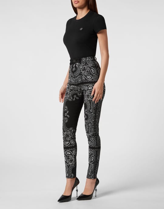 Super Hoge Taille Jegging Paisley - Image 4