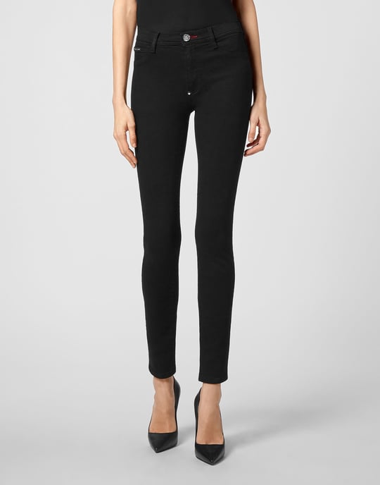 Super Hoge Taille Jegging Iconic Plein - Image 2