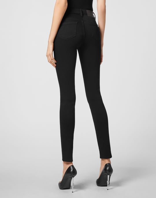 Super Hoge Taille Jegging Iconic Plein - Image 4