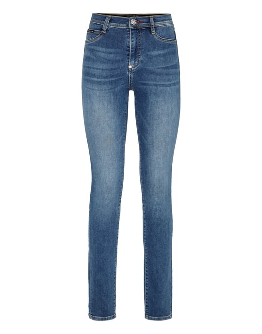 High Waist Jegging Iconic Plein - Image 1