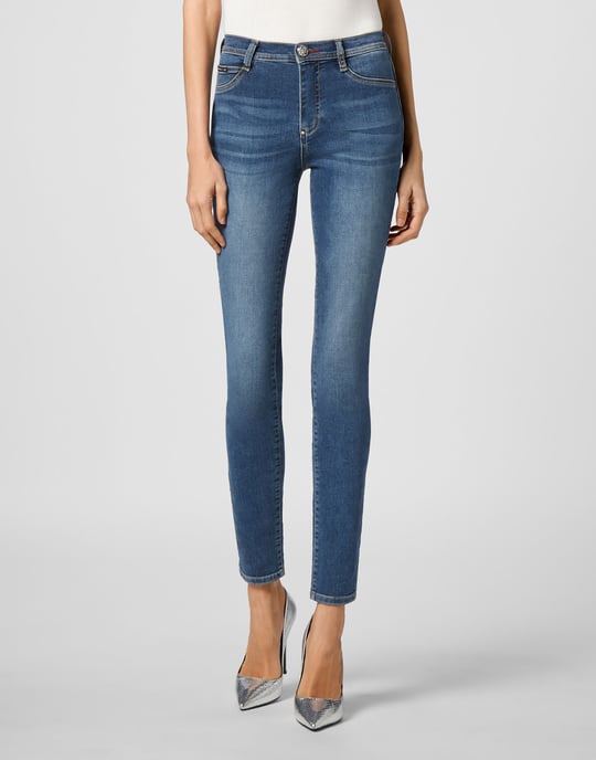 High Waist Jegging Iconic Plein - Image 2