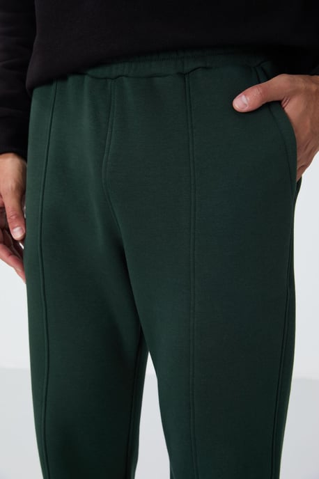 Herrar Regular Fit Bomull-Polyester Sweatpants - Image 3