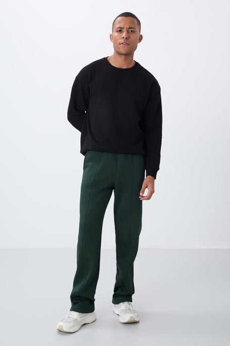 Herrar Regular Fit Bomull-Polyester Sweatpants - Image 4