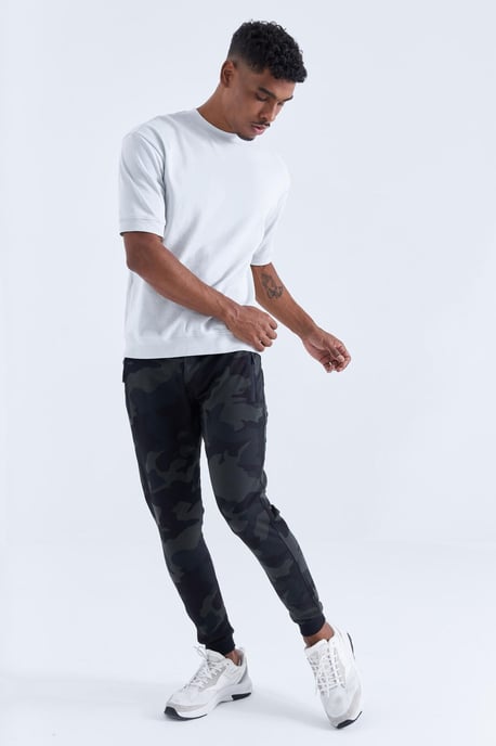 Heren Camouflage Slim Fit Joggingbroek - Image 5