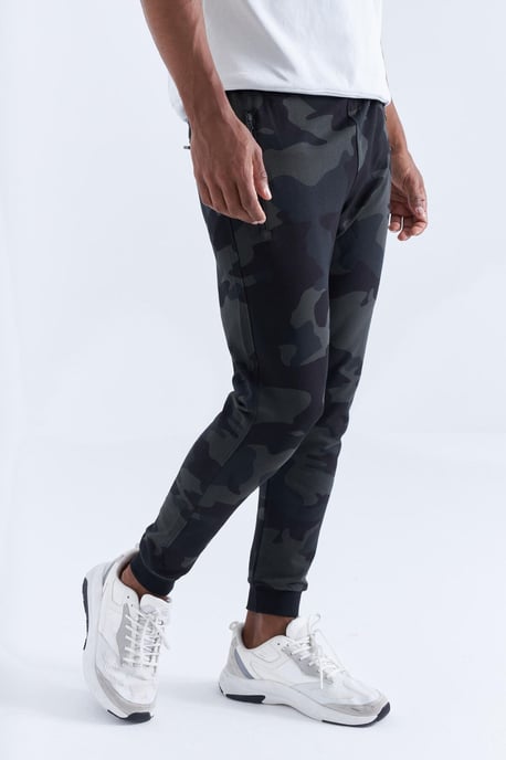 Heren Camouflage Slim Fit Joggingbroek - Image 6