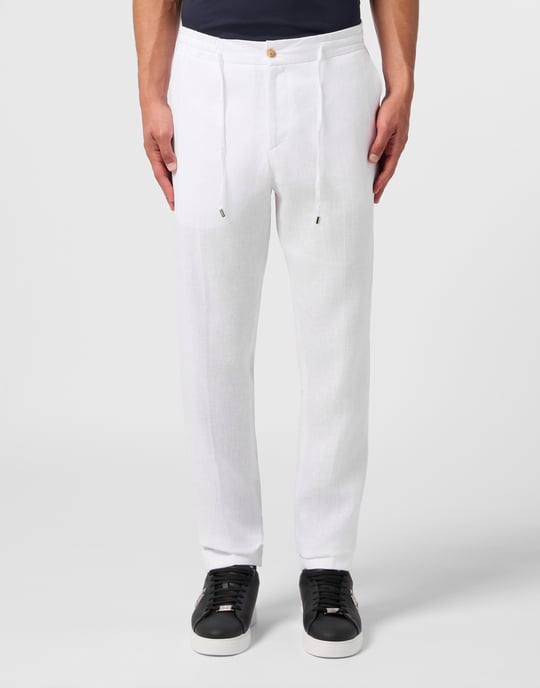 Linen Jogging Trousers - Image 2