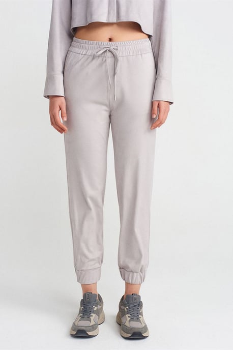 Faux Suede Joggingbyxor - Image 3