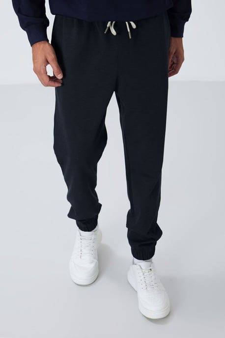 Heren Regular Fit Fleece Joggingbroek - Image 3