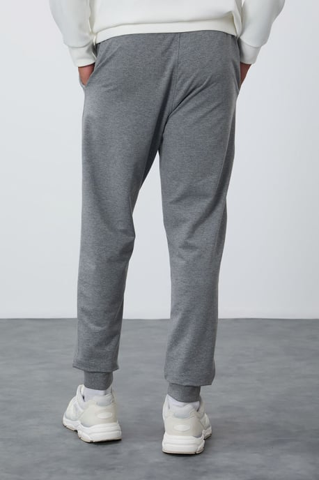Heren Effen Fleece Joggingbroek - Image 5