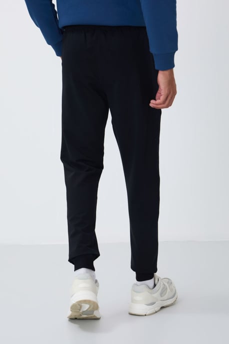 Heren Effen Fleece Joggingbroek - Image 5