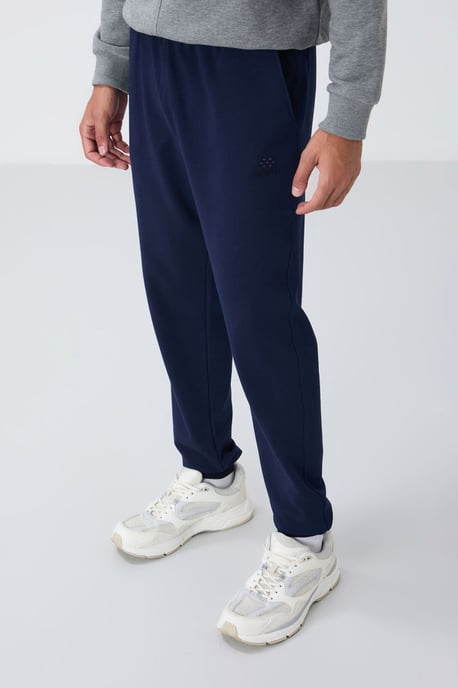 Heren Effen Fleece Joggingbroek - Image 3
