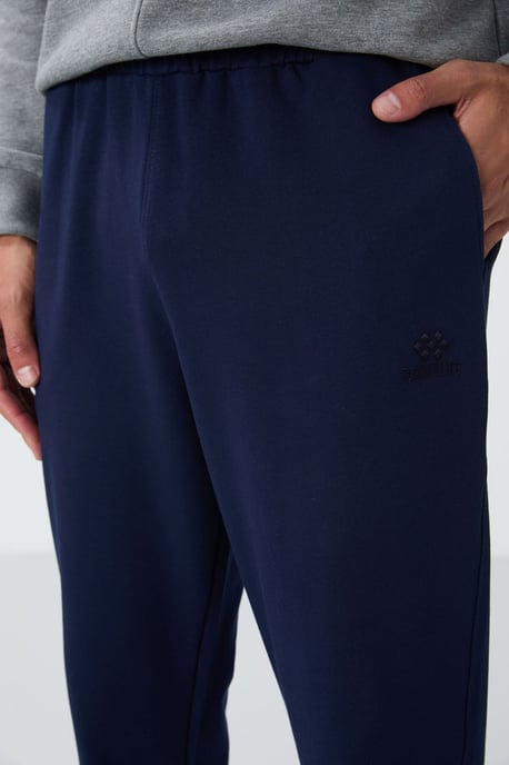 Heren Effen Fleece Joggingbroek - Image 4