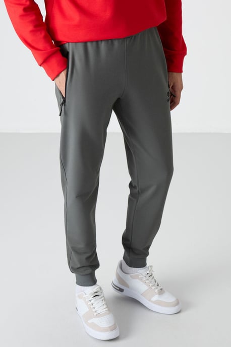 Heren Effen Pull-on Sweatpants Met Ritszak - Image 4