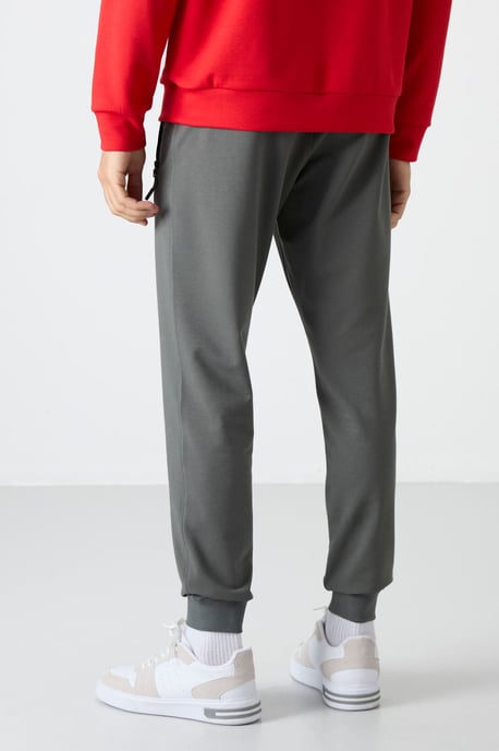 Heren Effen Pull-on Sweatpants Met Ritszak - Image 5