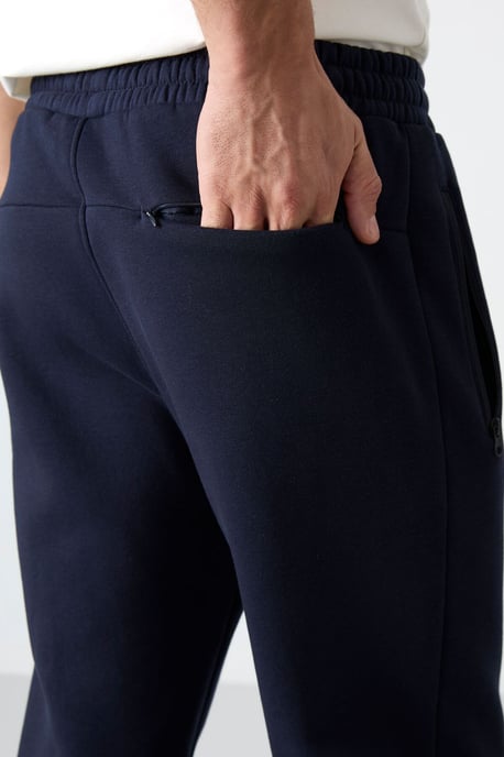 Heren Regular Fit Fleece Joggingbroek - Image 5