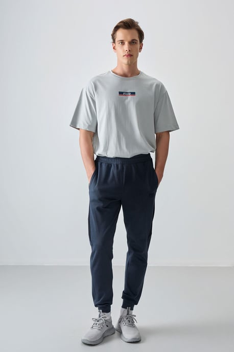 Heren Regular-fit Fleece Joggingbroek - Image 4