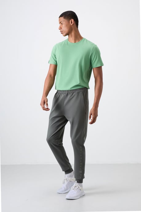 Men's Regular Fit Cotton Blend Sweatpants - Image 3