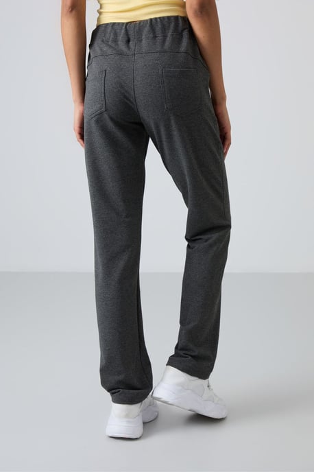 Högmidjade rakbenade sweatpants - Image 5